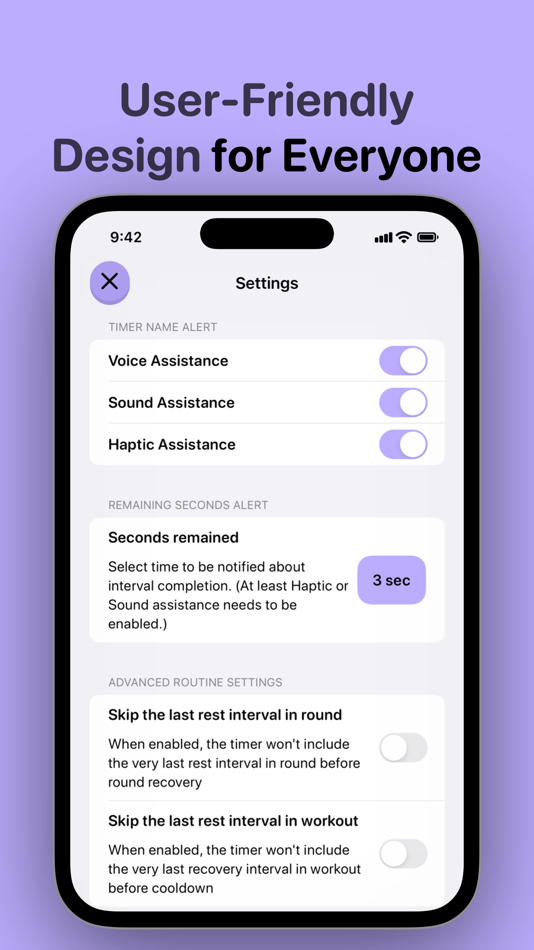 #6. Interval Timer ▸ HIIT & Tabata (iOS) 由: Juxhin Bakalli Technologies