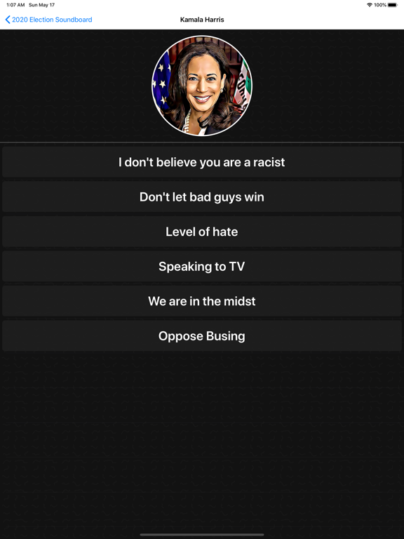Election Soundboard iPad screenshot 10 - Entertainment app