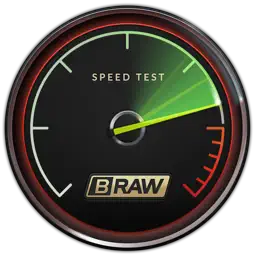 Blackmagic RAW Speed Test app icon