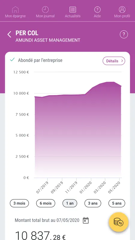 Mon Epargne screenshot 3 of 6