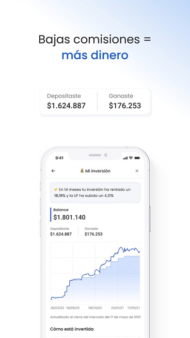 Screenshot #3 pour Fintual: Invierte y ahorra