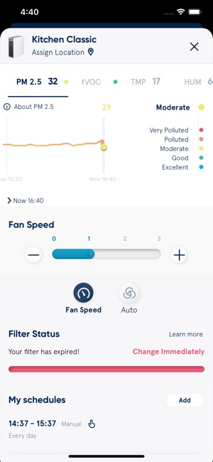 Blueair app discount