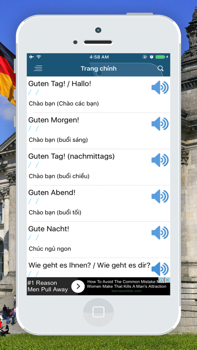Screenshot #2 pour Câu Giao Tiếp Tiếng Đức