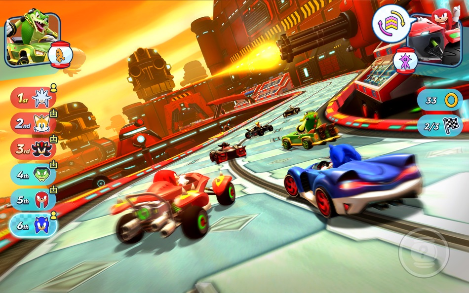 #6. Sonic Racing (macOS) От: SEGA