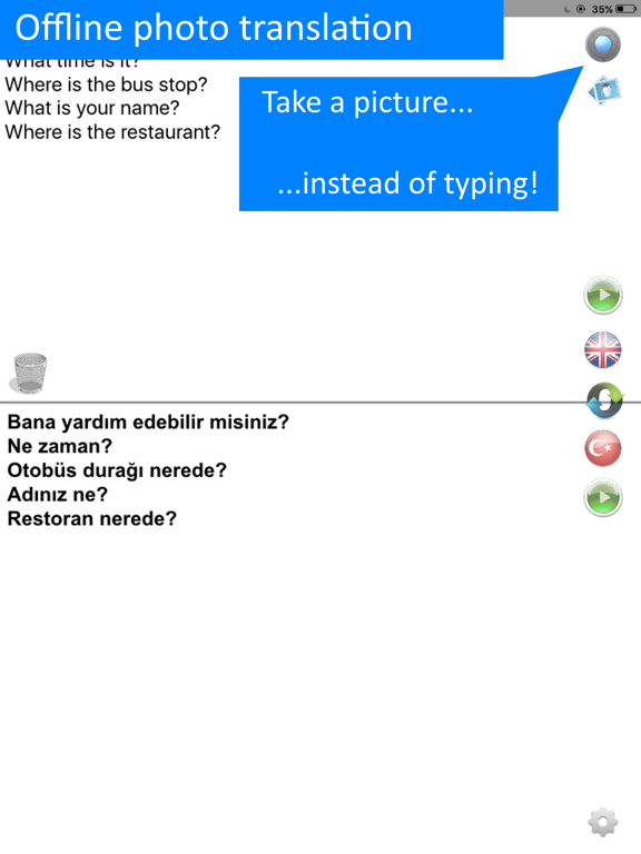 Screenshot #6 pour Offline Translator Turkish Pro