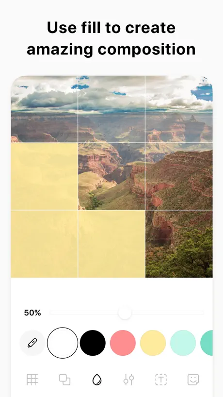 Grid Post & Photo Split Pic