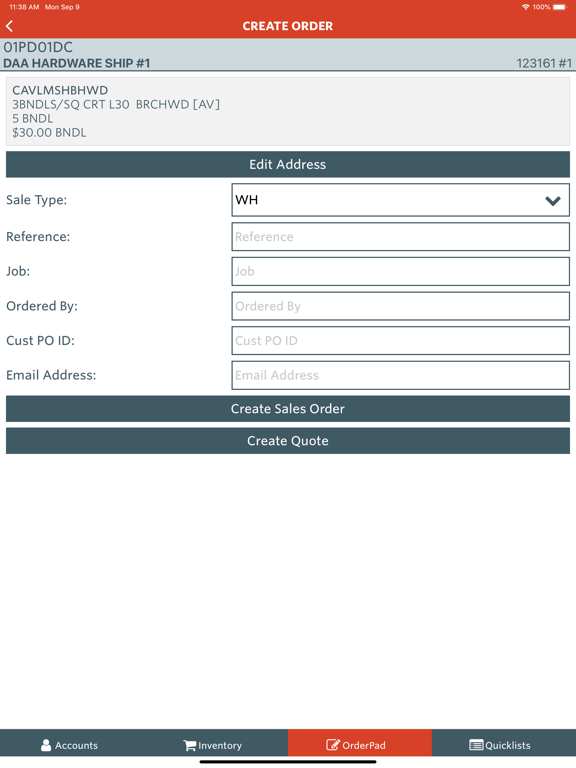 Agility Mobile Sales iPad screenshot 5 - Business app