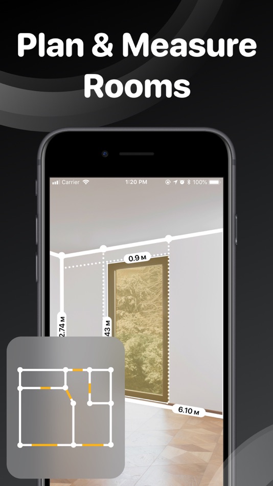 #6. Tape Measure Арр (iOS) 作者: AppFusion OU
