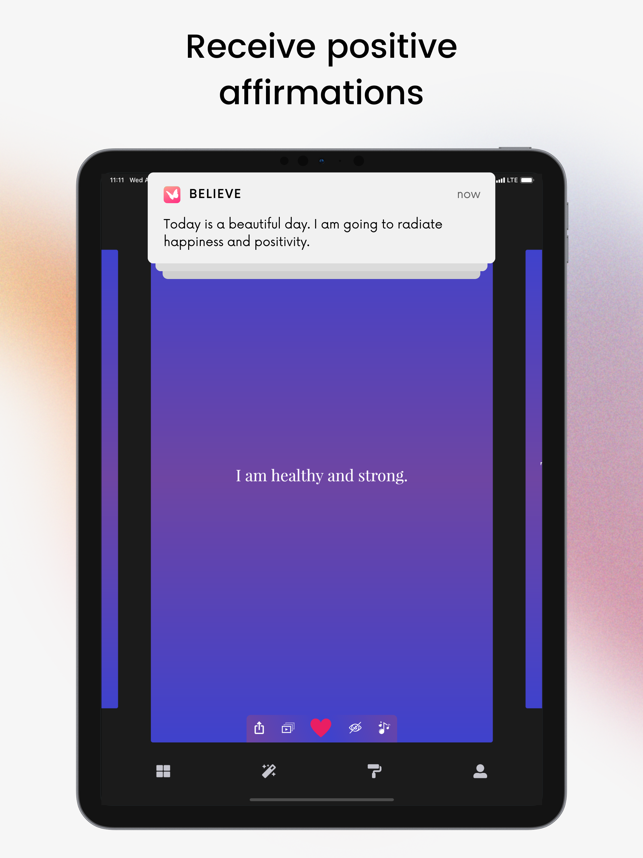‎Daily Affirmations - Believe Capture d'écran