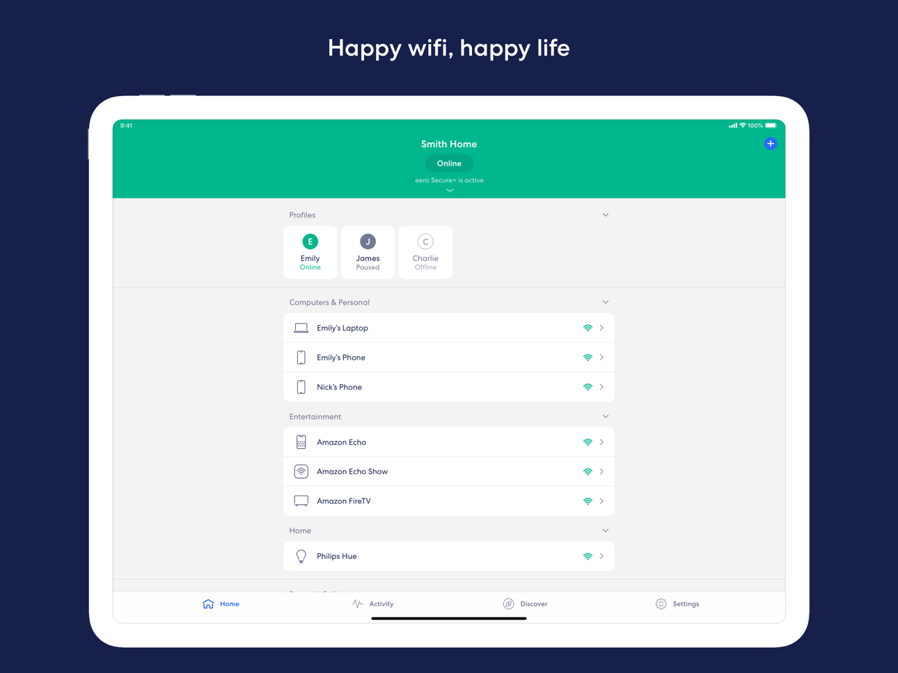 eero wifi system screenshot 1