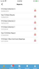 Bromcom Student App screenshot