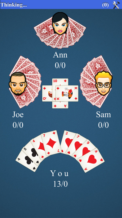 Hearts Card Game* Screenshot