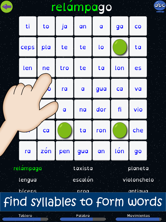 Screenshot #4 pour Sopa de Sílabas - School Ed