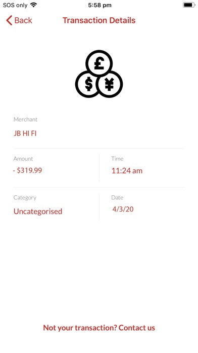 Southgate Wallet Screenshot