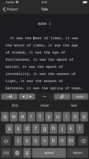 Storyist 4 screenshot 2