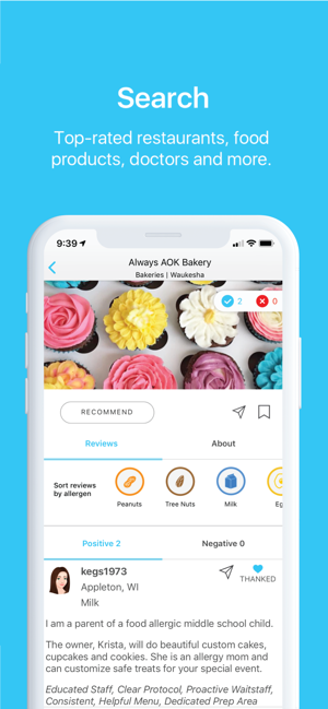 Spokin - Manage Food Allergies Screenshot