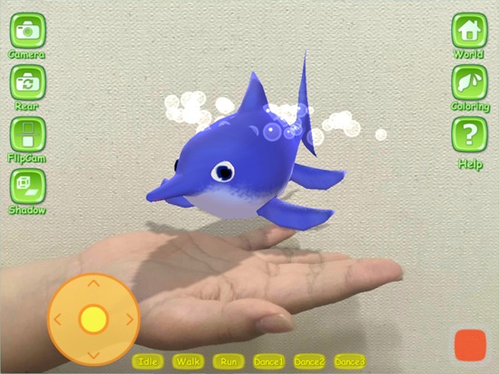 Dinosaur World 3D - AR Camera iPad screenshot 5 - Education app