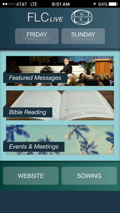 FLC Live iPhone screenshot 4 - Lifestyle app