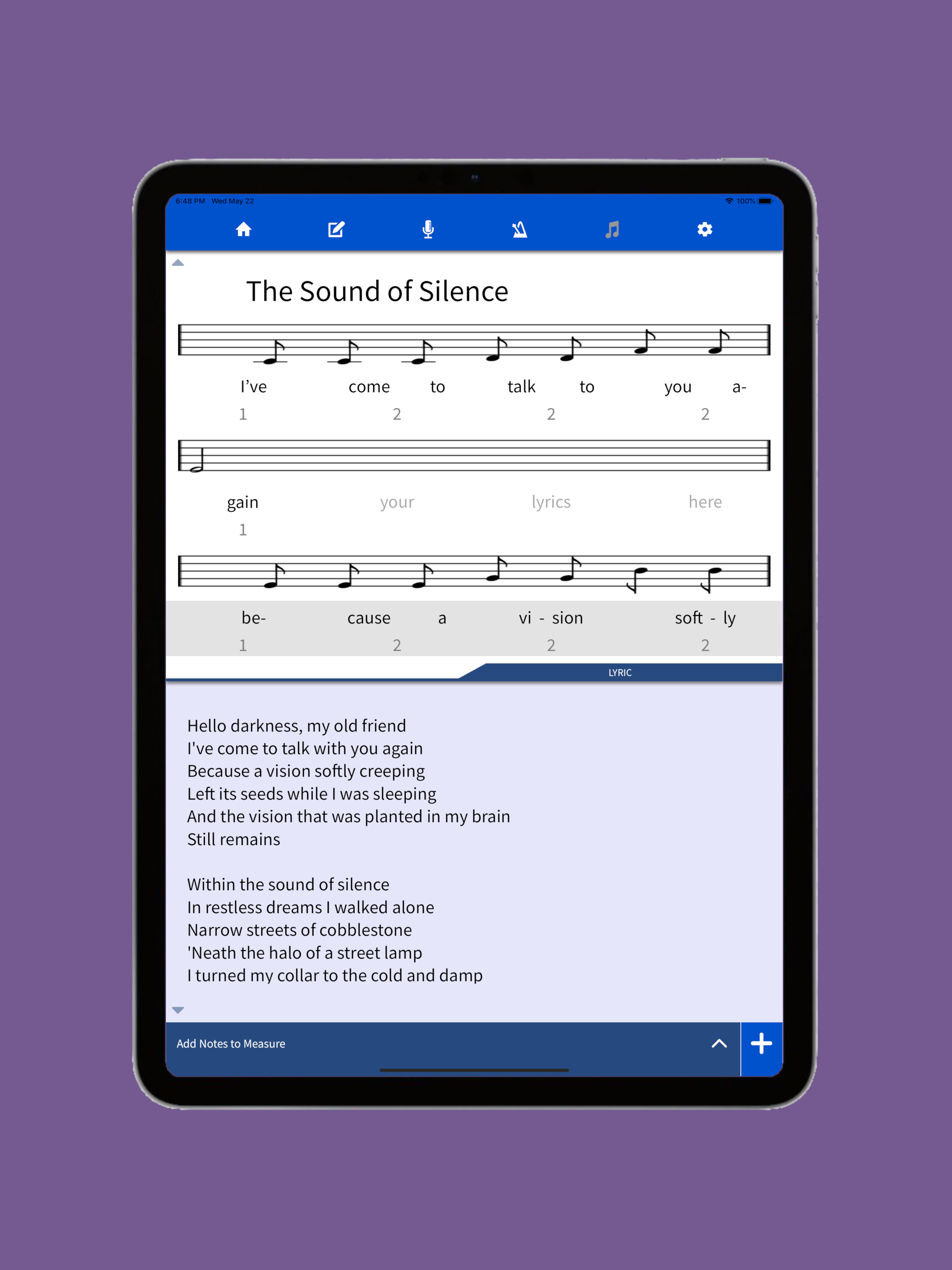 Lyric Notepad - Song Writing screenshot 8