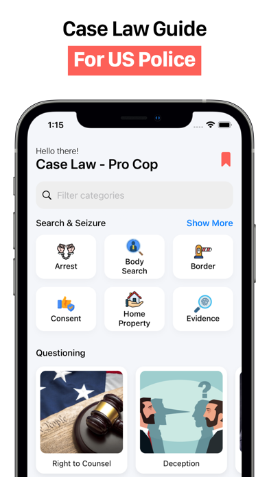 Case Law - Pro Cop Screenshot