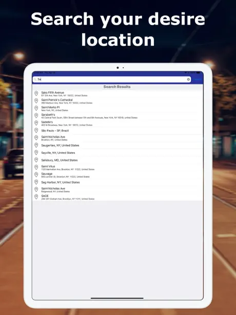 GPS Route Maps – Navigation