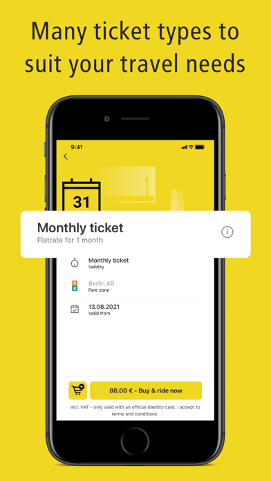 BVG Tickets: Train, Bus & Tram