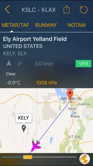 Aviation Weather Route Planner screenshot 1