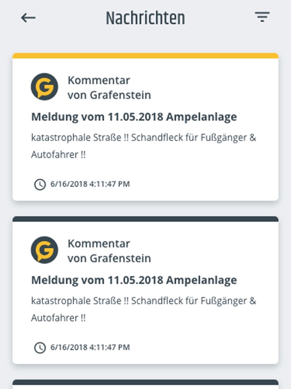 Screenshot #6 pour DU BIST GEMEINDE! Mängelmelder