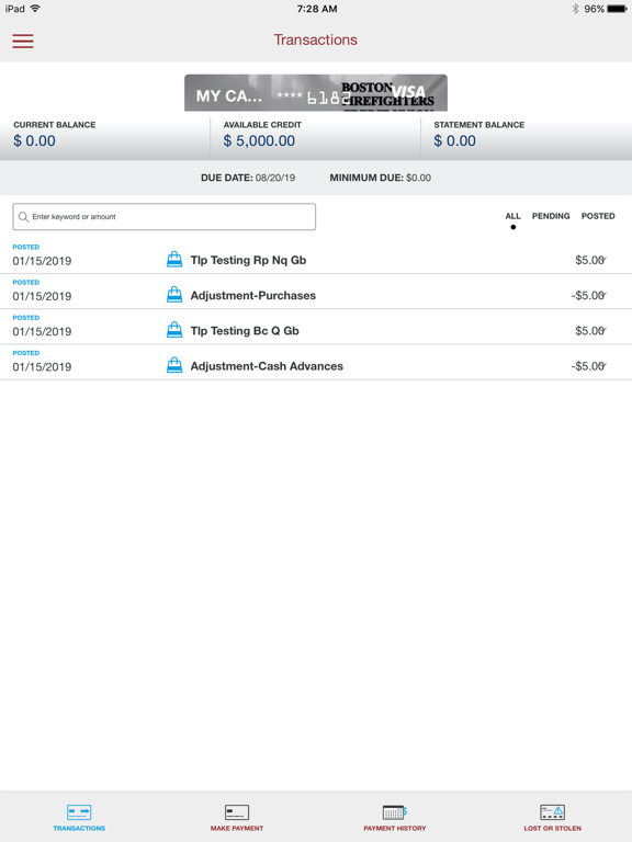Screenshot #6 pour BFCU Visa