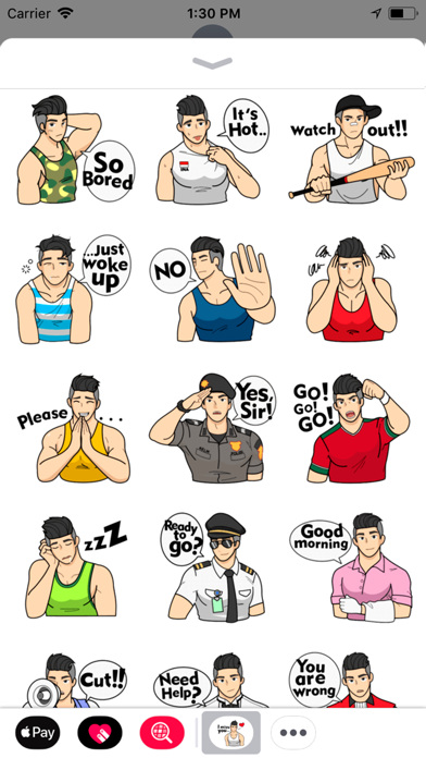 Sexy Man Sticker Screenshot