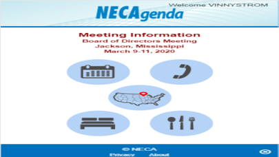 Screenshot #1 pour NECAgenda