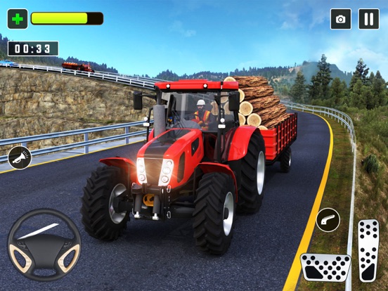 Tractor Games Trailer Pull 3D