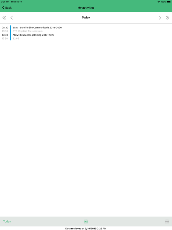 Windesheim App for students iPad screenshot 2 - Education app