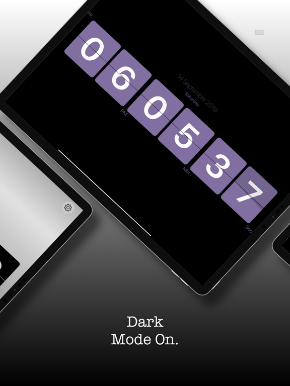 Screenshot #6 pour Flip Clock horloge digitale