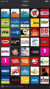 Radio - DE Radiospieler screenshot