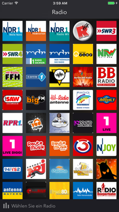 Radio - DE Radiospieler screenshot 1