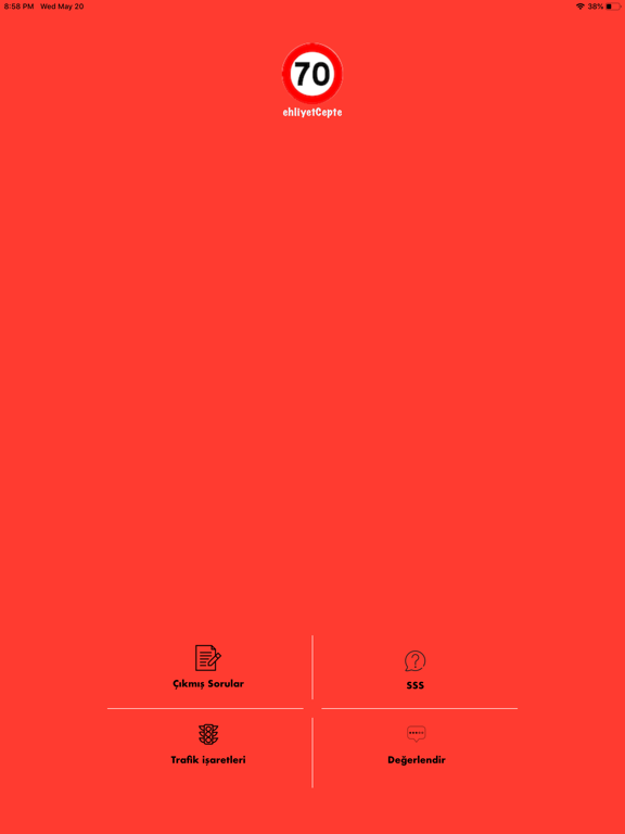 ehliyetCepte: sınav soru 2025 iPad screenshot 5 - Education app