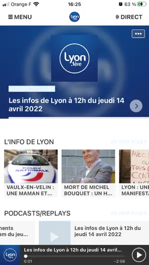 LYON 1ERE, la radio de Lyon. screenshot 1