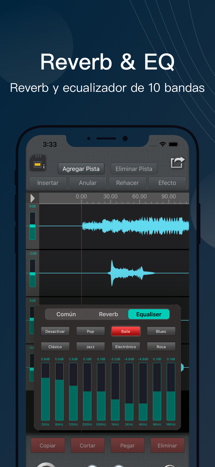 SoundLab - editor de audio screenshot 2
