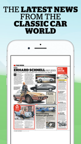 Classic Car Weekly Newspaper screenshot