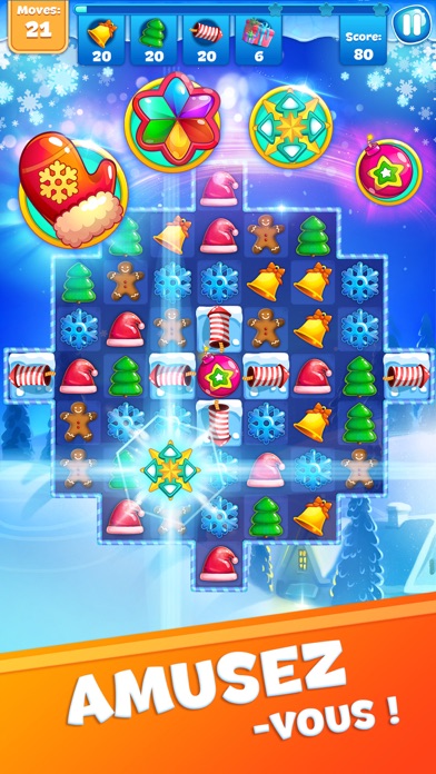 Screenshot #3 pour Christmas Sweeper 3: Match-3