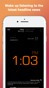 Alarm Clock App: myAlarm Clock screenshot