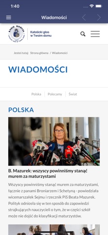 Radio Maryja screenshot