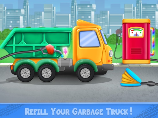 Afval Vrachtwagen Simulator iPad app afbeelding 9