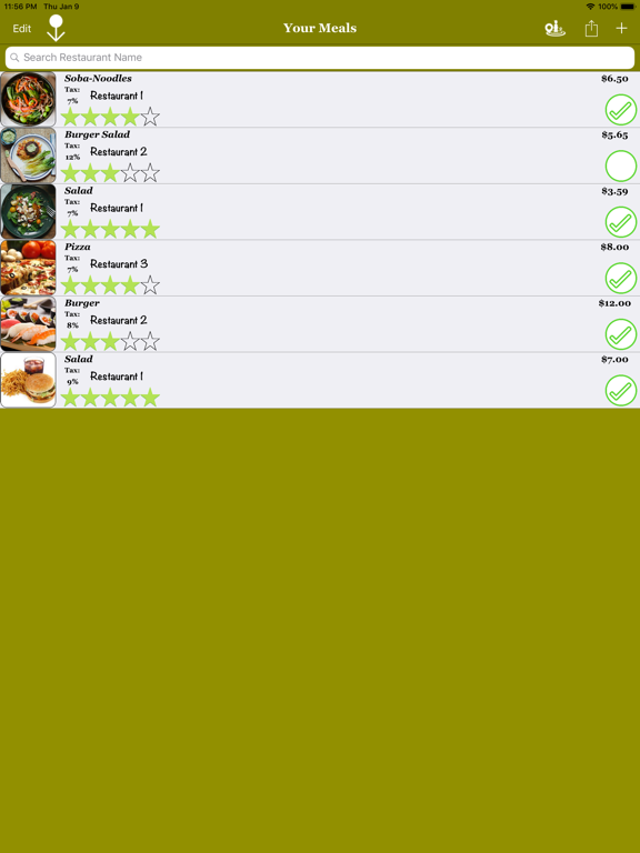 Screenshot #6 pour MenuFavorites