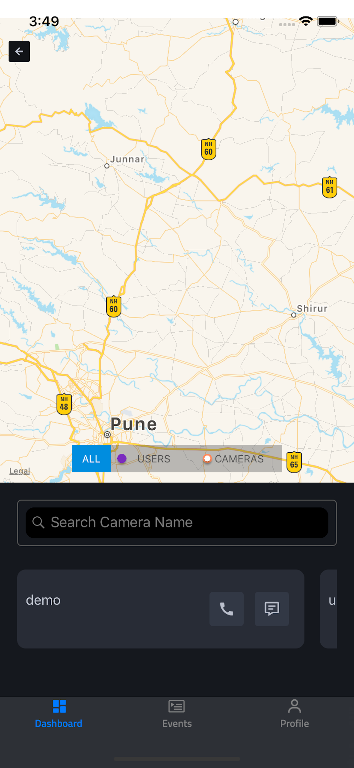 V Mobile View