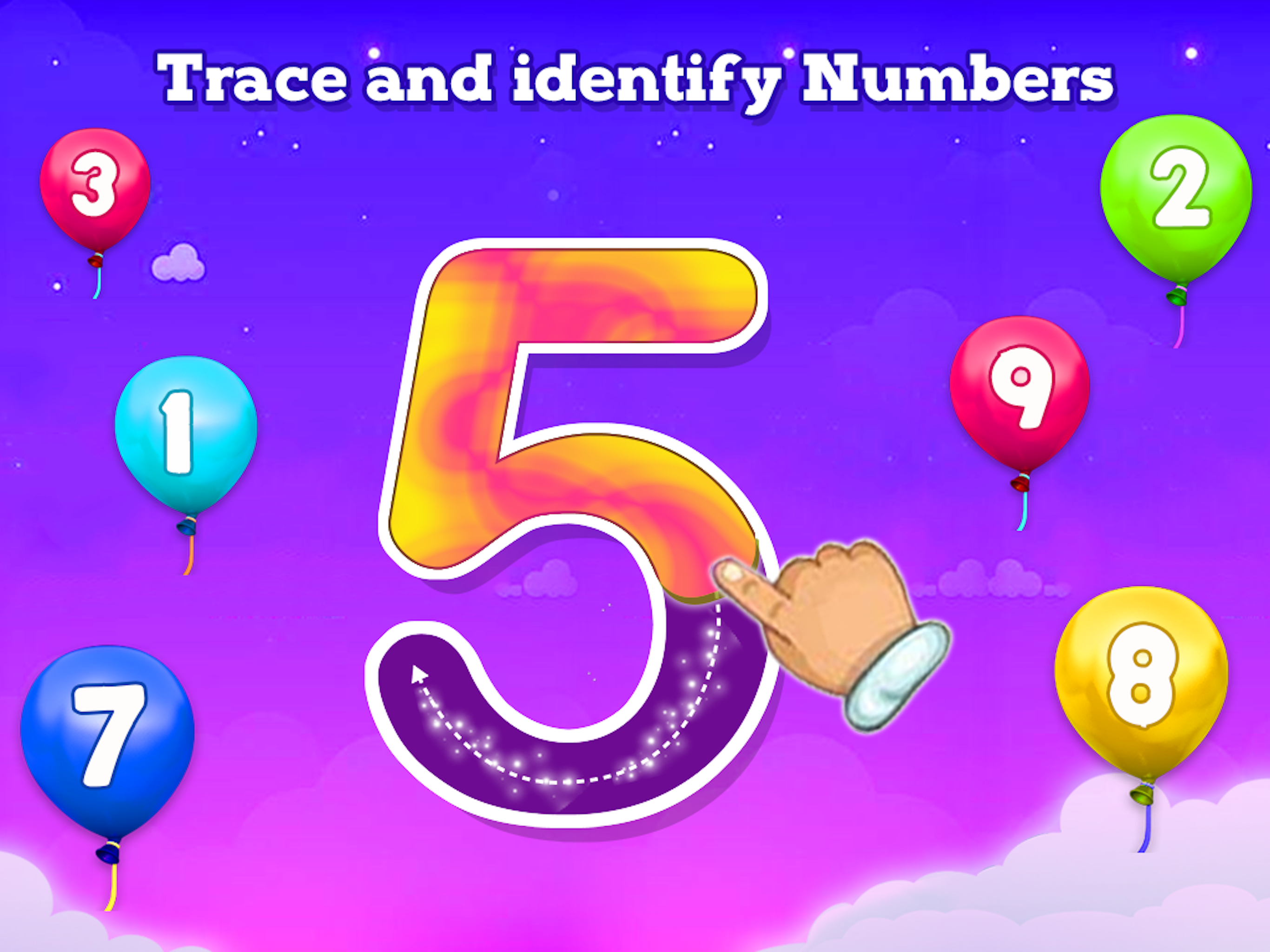 123 Counting & Tracing Numbers screenshot 7