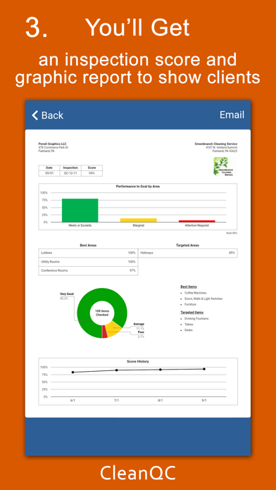 CleanGuru Janitorial Software iPhone screenshot 7 - Business app