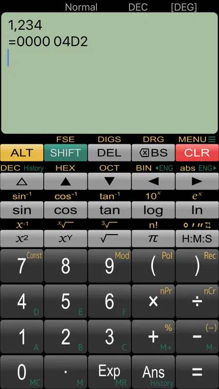 関数電卓 Panecal Plus screenshot 4 of 4