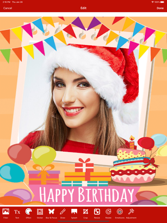 Screenshot #5 pour Festival Photo Frames & Editor